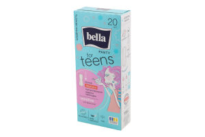 Прокладки ежедневные гигиенические Sensitive For teens Panty Bella 20шт