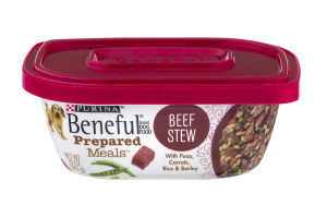 Purina Beneful Prepared Meals Dog Food Beef Stew