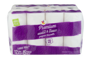 Ahold Premium Full Size Paper Towels - 12 CT