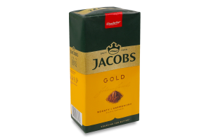 Кофе натуральный жареный молотый Gold Jacobs м/у 500г