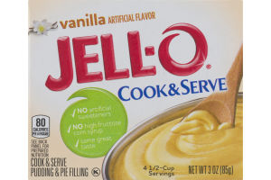Jell-O Cook & Serve Pudding & Pie Filling Vanilla