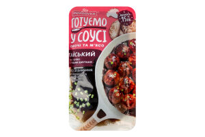 Соус теріякі з грибами шиітаке Тайський Pripravka д/п 140г