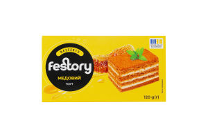 Торт Медовий Festory лоток 120г