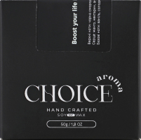 Свеча парфюмированная с соевого воска Улучшай свою жизнь Choice Aroma 1шт