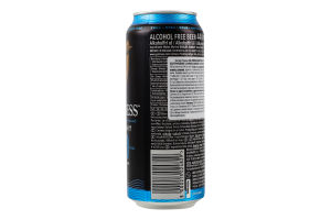 Пиво 440мл 0% безалкогольное темное пастеризованное Draught Guinness ж/б