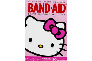 Band-Aid Adhesive Bandages Hello Kitty Assorted Sizes - 20 CT