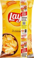 Чипсы картофельные С солью Lay's м/у 120г