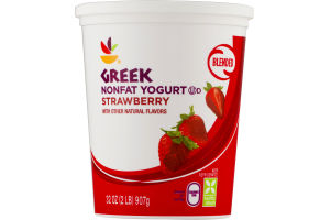Ahold Greek Nonfat Yogurt Strawberry