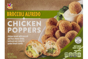 Ahold Chicken Poppers Broccoli Alfredo