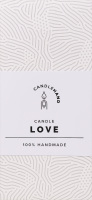 Свічка декоративна Candlehand Love чорна
