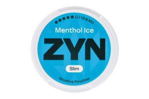 Подушечки никотиносодержащие бестабачные Menthol ice Slim ZYN 20х0.7г