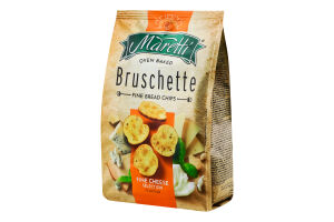 Брускети хлібні запечені Mixed cheese Maretti м/у 140г