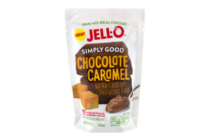 Jell-O Simply Good Pudding Mix Chocolate Caramel