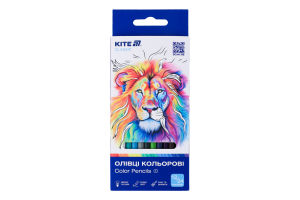 Карандаши цветные 24 цвета №K-054 Classic Kite 12шт