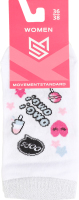 Шкарпетки жіночі MovementStandard №MS M0118S 333 36-38 білий