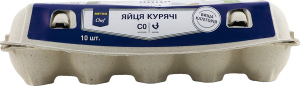 Яйца куриные пищевые столовые высшей категории С0 METRO Chef к/у 10шт