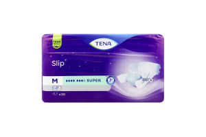 Подгузники для взрослых одноразовые М Super Slip Tena 30шт