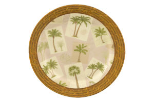 Smart Living Palm Dessert Plate