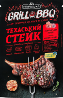 Приправа к мясу и курице с сычуанским перцем, чесноком и солодом Техасский стейк Grill&BBQ Pripravka д/п 30г