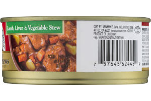 Newman's Own Grain Free Premium Stews For Cats Lamb, Liver & Vegetable Stew