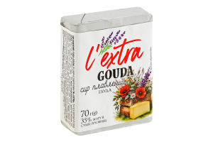 Сыр плавленый 35% Гауда L'extra м/у 70г