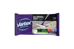 Салфетки влажные хозяйственные для пола Tropical oasis Vortex 15шт