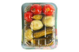 Мікс пікантний Бочкові соління ПП Діана-М лоток 700г