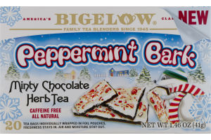 Bigelow Tea Peppermint Bark - 20 CT