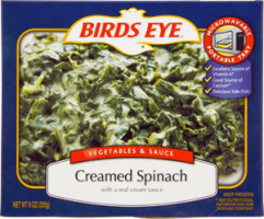Birds Eye Vegetables & Sauce Creamed Spinach