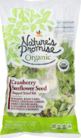 Nature's Promise Organic Chopped Salad Kit Cranberry Sunflower Seed