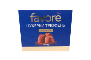 Цукерки Favore Трюфель з какао