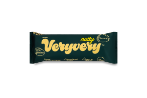 Батончик протеїновий глазурований з горіхами з підсолоджувачами Nutty Veryvery м/у 45г