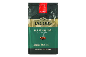 Кава натуральна смажена в зернах Kronung Jacobs м/у 250г