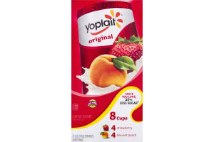 Yoplait Original Low Fat Yogurt Variety Pack - 8 CT