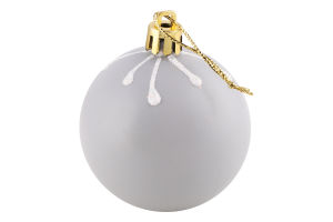 Прикраса ялинкова Куля Символ року Нюд 60мм 31748