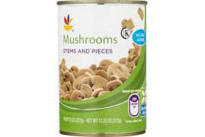 Ahold Mushrooms Stems and Pieces