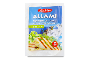 Сир д/смаження типу халумі Allami з травами 200г Laktos