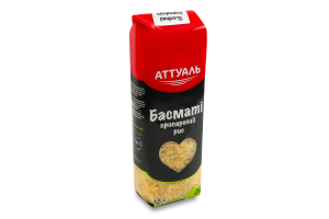 Рис пропарений Басматі Аттуаль м/у 500г