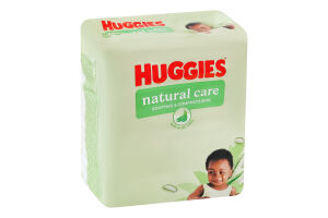 Салфетки влажные для детей Natural Care Huggies 4х56шт
