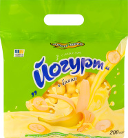 Изделия фигурные неглазированные с добавками Йогурт-банан Золоте Зерно м/у 60г