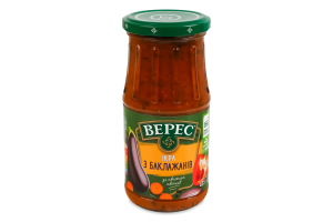 Икра из баклажанов стерилизованная Экстра Верес с/б 435г