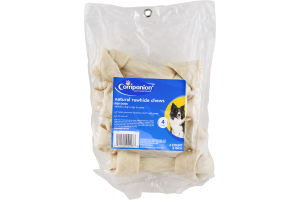 Companion Natural Rawhide Chews For Dogs 6 Inch - 4 CT