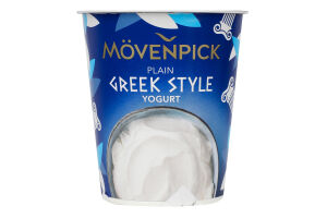 Йогурт 5% грецький Plain Movenpick ст 400г