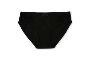 Труси-сліпи жіночі чорні з мереживом р.S-XXL Kosta