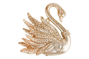 Прикраса новорічна Mislt Лебідь 3Д
