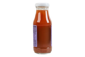 Сок неосветлённый пастеризованный яблочный Голубика Gourmet Коник с/бут 195мл