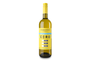 Напиток винный 0.75л 0% Chardonnay Cero бут