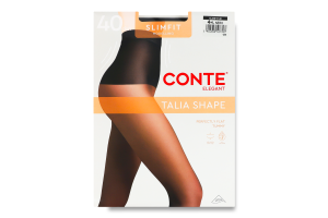 Колготки женские Conte elegant Slimfit 40den 4 nero