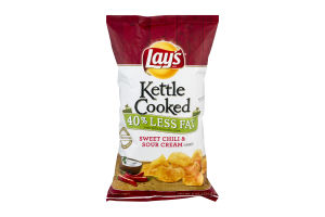 Lay's Kettle Cooked Potato Chips Sweet Chili & Sour Cream