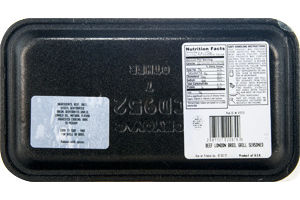 Beef Steak London Broil Montreal Seasoned Fresh